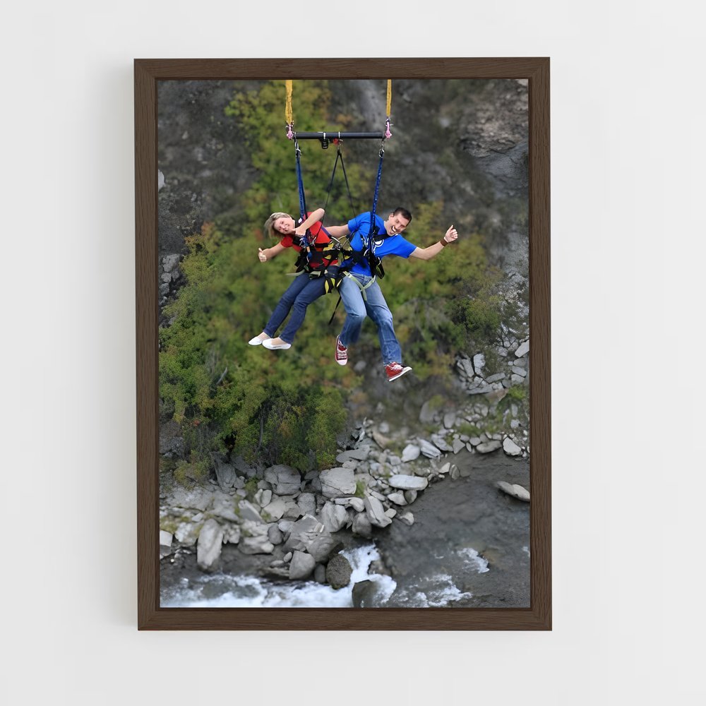 Poster Adrenaline Nevis – affiche Saut à l’élastique (vue 5)